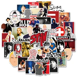 10/30/50PCS Hot Eminem Rapper Stickers Hip Hop Car Motorcycle Travel Luggage Phone Guitar Laptop Graffiti Sticker Cool Decals