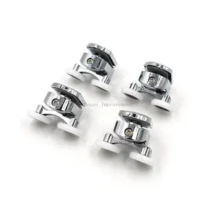 Double-Rod-Duschschiebrolle, Zinklegierung, Korridoreersatz, Lager, 23 mm, 25 mm, 27 mm 10 Hauptverkäufe Düche Cab Roletes - №4