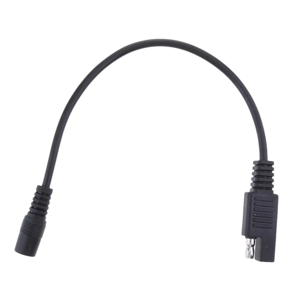 Sae Naar 5.5Mm X 2.1Mm Vrouwelijke Adapter Kabel, Sae Naar Dc Connector Koord Voor Motorfiets Kleding Adapter