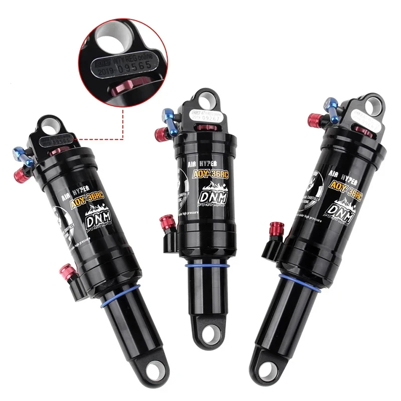 OEM/ODM DNM AOY-36RC Bicycle Rear Shock 165/190/200mm MTB Manual Lockable Suspension Rebound Mountain Bike Air Shock Absorber