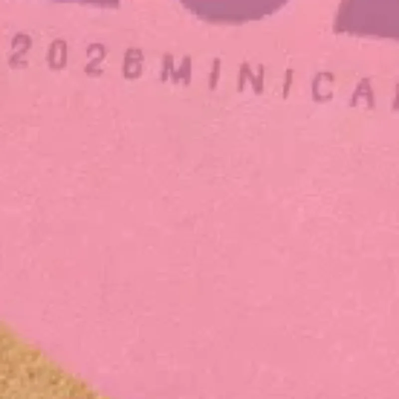 

Мини-простой календарь на 2026 год, маленький настольный календарь, креативный катушечный календарь-планировщик, украшение для рабочего стола, офисные канцелярские принадлежности