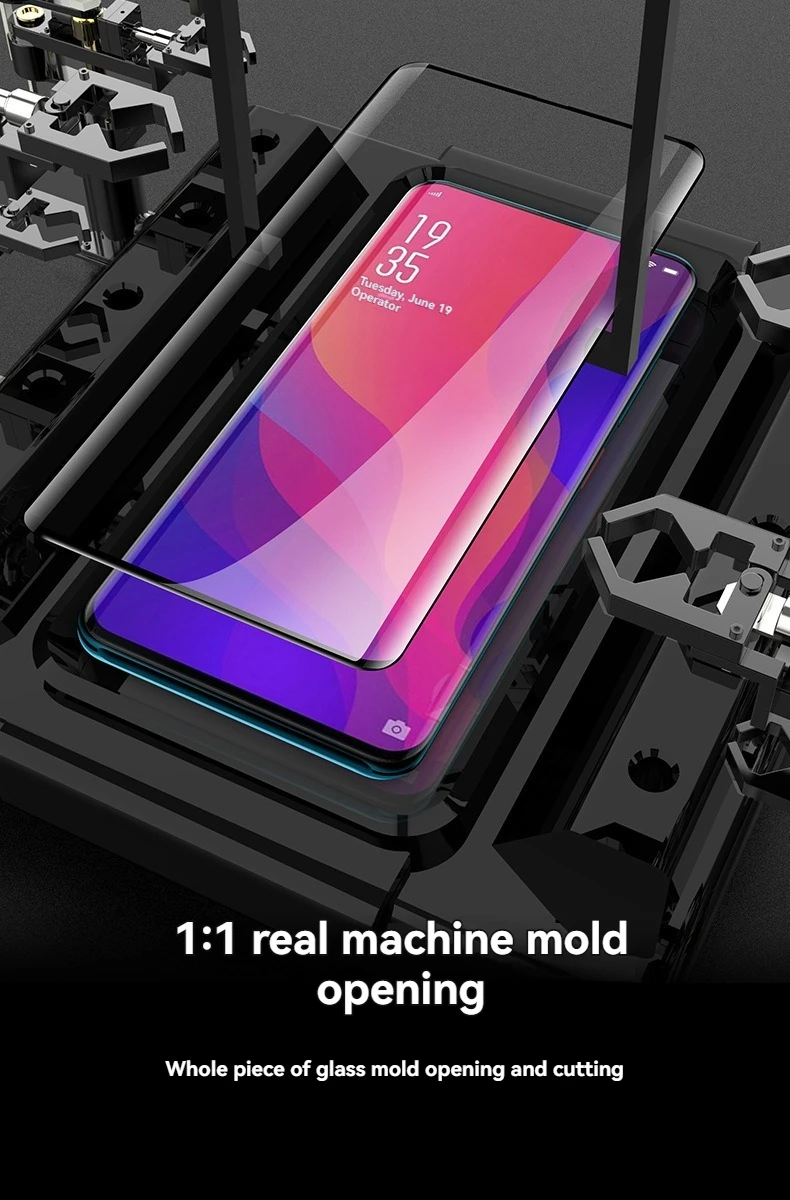 Für Motorola Signature: Displayschutzfolie aus gehärtetem Glas mit 9H-Härtegrad, Schutzfolie für die Kameralinse, für Moto Signature. – Detail 1