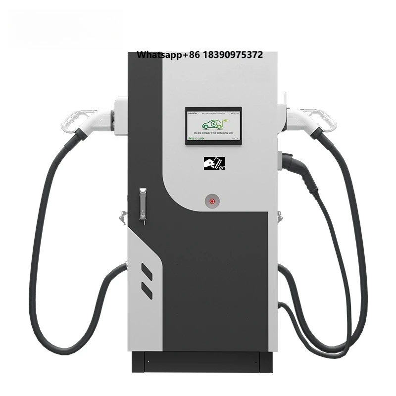 DC Three Guns 120KW Fast EV Charging Post New Condition Floor-Mounted Car Charger Station for Electric Bus and Truck Programs
