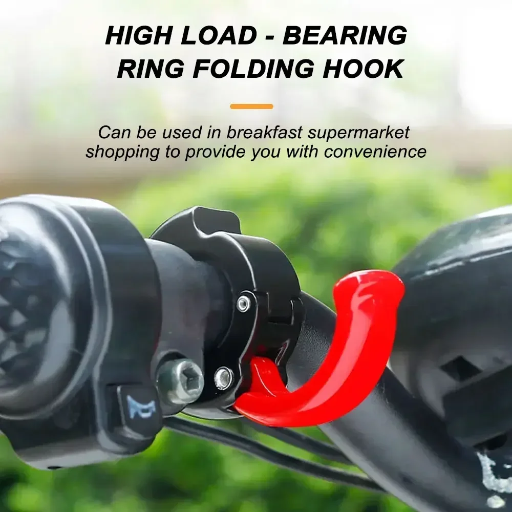 

2PC Replaceable Bikes Hanging Bag Hook Multi-function Aluminum Motorcycle Hanger Hook Helmet Hooks for Electric Bikes Road Bikes