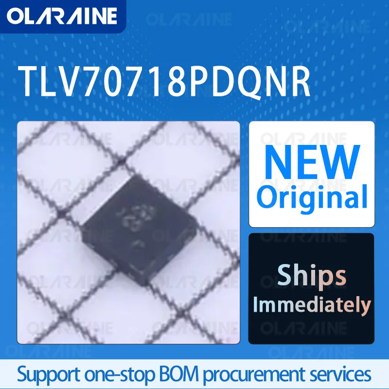 

10/50/100Pcs TLV70718PDQNR X2SON-4 original ic chip Low dropout voltage regulators RoHS Voltage 1.8 V Current 200 mA 1 Output