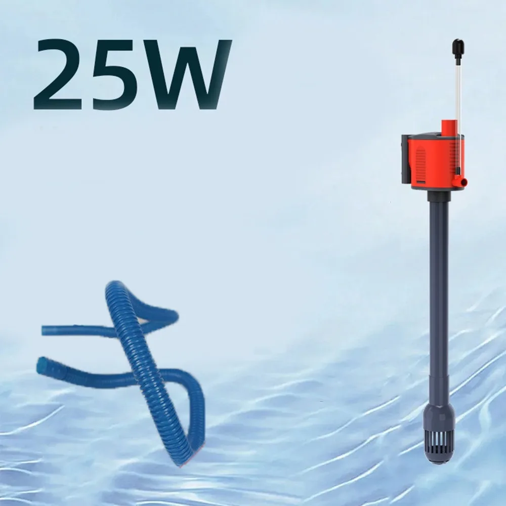 

Mute 3-in-1 Aquarium Filter Water Pump Circulating Oxygenation Submersible Water Pump Waterproof Degreasing Film