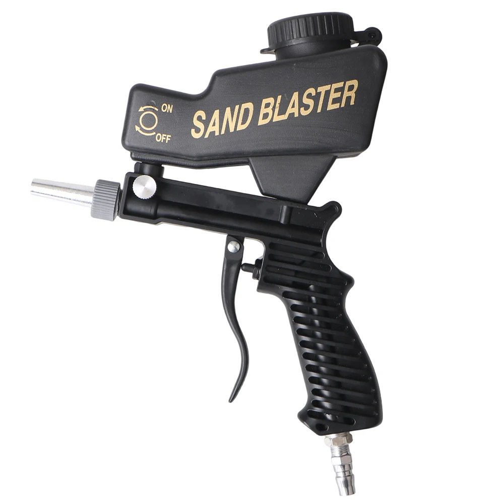 Adjustable Blasting Machine Pneumatic Blasting Gun Set Rust Blasting Device Pneumatic Sandblasting Set Gravity Sandblasting Gun