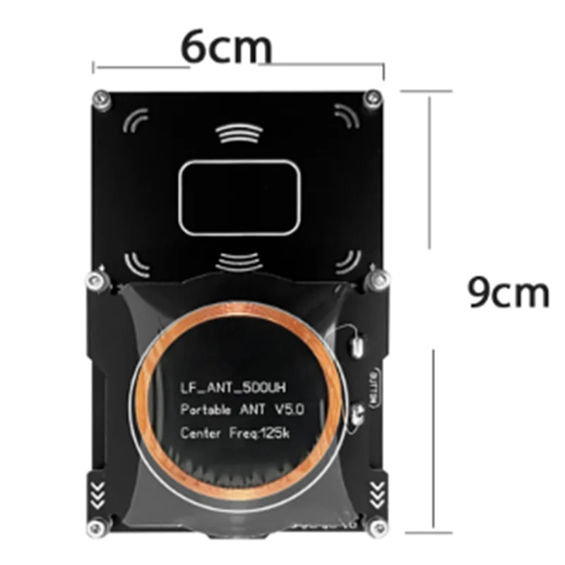 Proxmark3-Juego de desarrollo V5.0 512K 3,0 Proxmark NFC PM3 RFID lector escritor para RFID NFC copiadora de tarjetas clon grieta 2 USB duradero