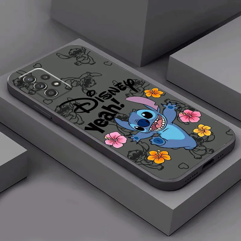 Disney The Stitch Bady For Samsung Galaxy A73 A72 A71 A54 A53 A52 A34 A33 A32 A22 A23 A24 A25 A15 A13 A05 Phone Case