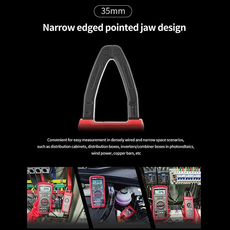 UNI-T UT-CS07 المشبك الاستشعار 1000A التيار المتناوب تيار مستمر كماشة القياس الحالية تستخدم ل UT117C UT196 UT139C UT197 UT197PV المتعدد