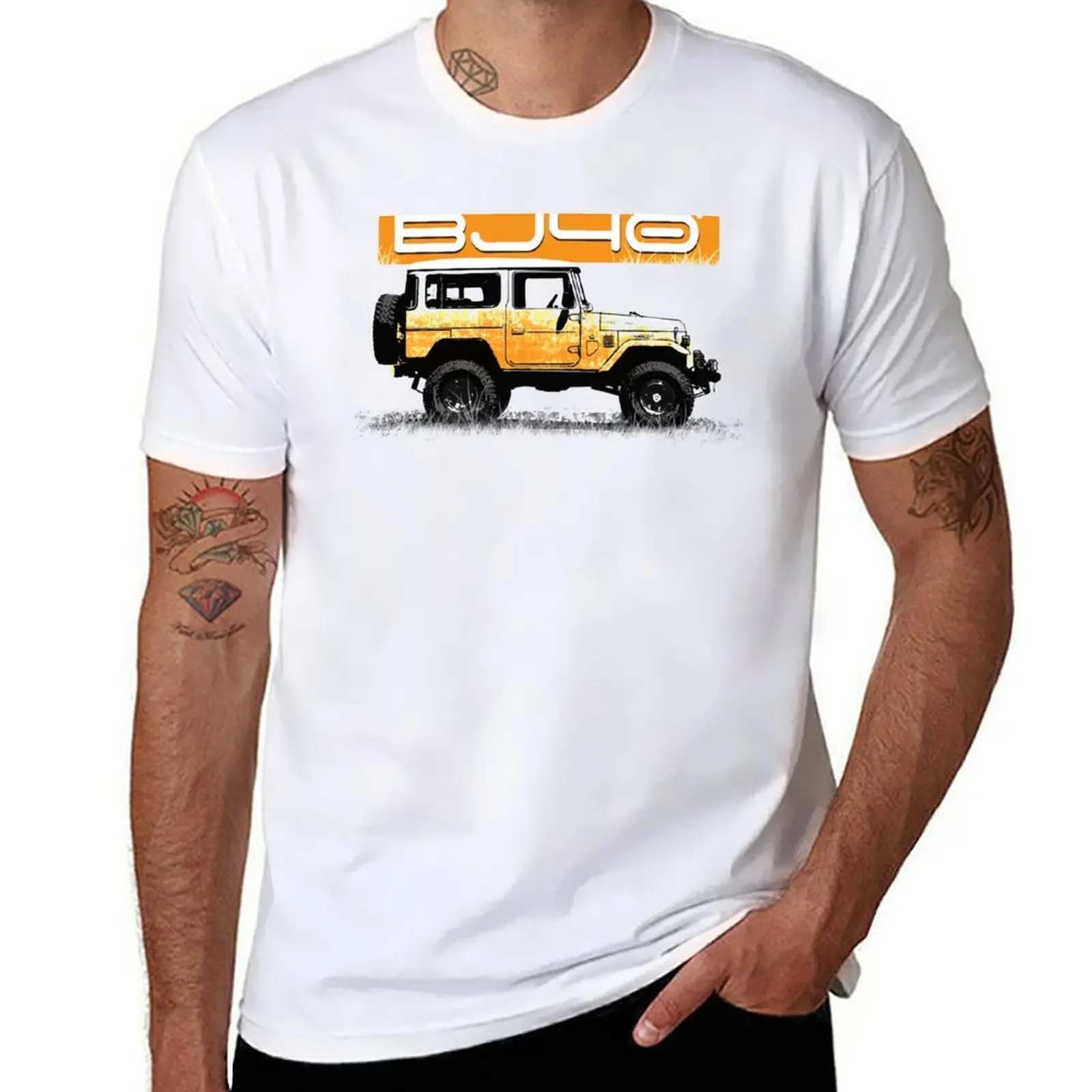 

BJ40 T-Shirt man t shirt luxury cotton t shirt man T-Shirt