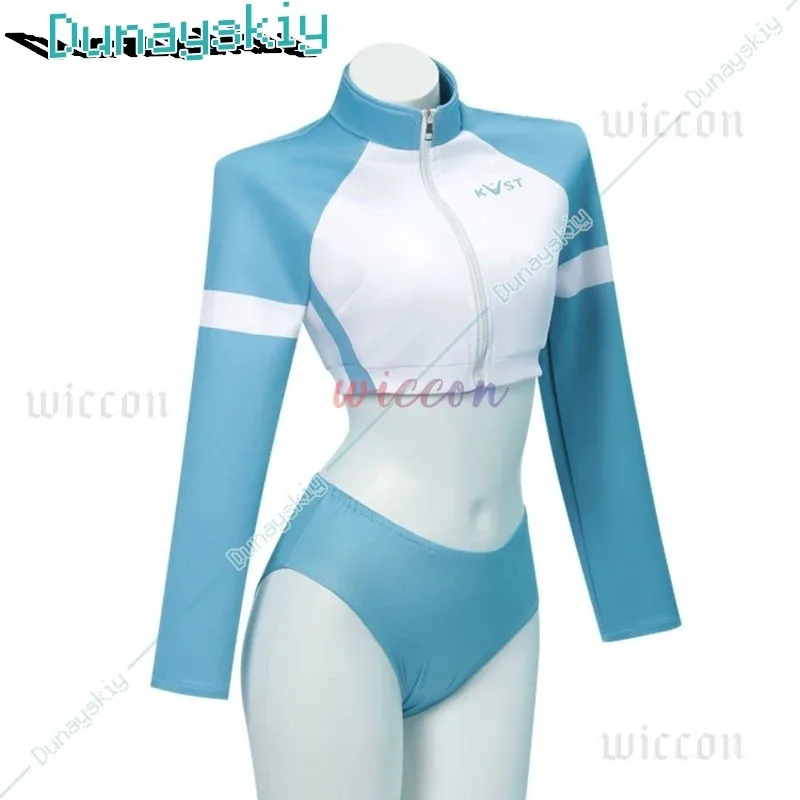 

COSda@Game Blue Archive Sorai Saki Cosplay Costume Swimwear Uniforms Suit Wig Swimsuit Halloween Carnival PartyCOSda@
