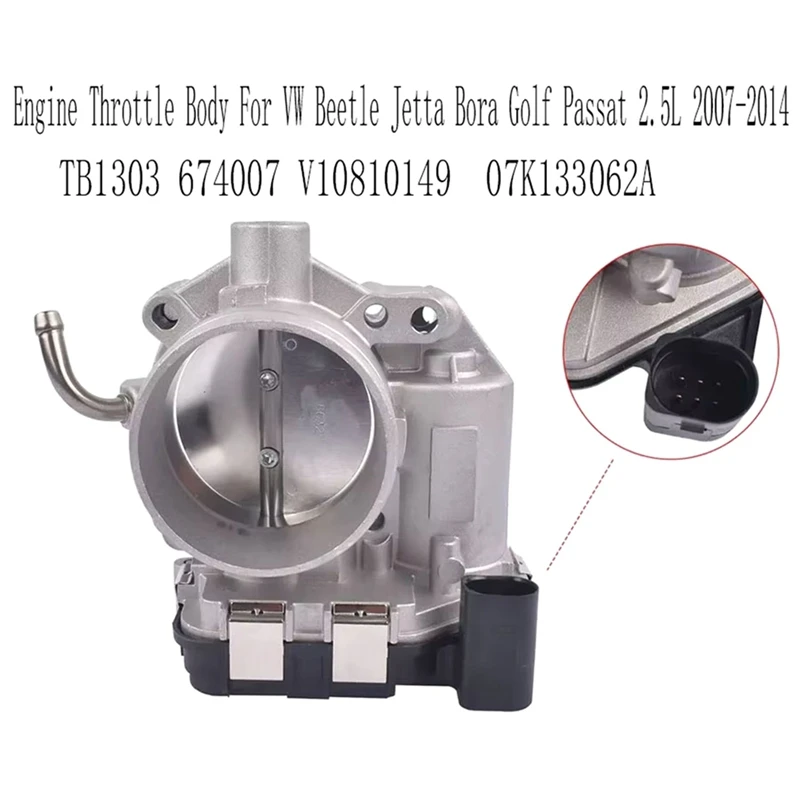 Throttle Body Engine Throttle Body Throttle Body For VW Golf 07K133062A Throttle Valve Body V10810149