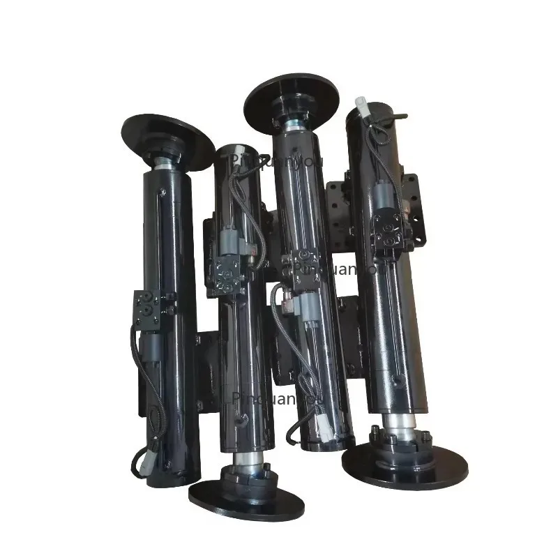 Heavy Hydraulic Outriggers for Crane and Truck, Hydraulic Stabilizer Legs, Telescopic Support Jack Leg