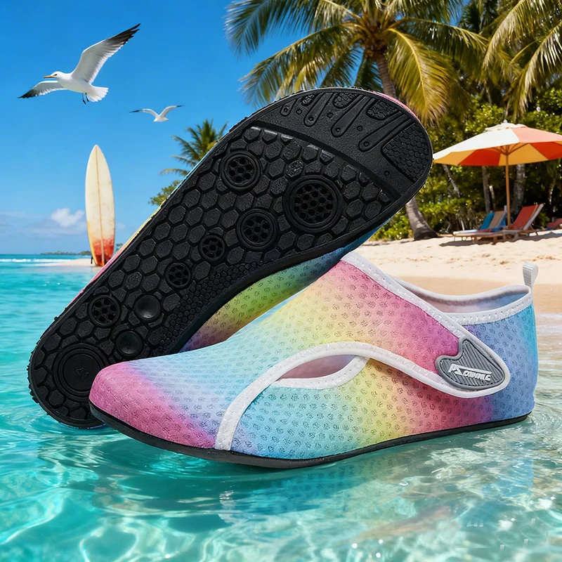 Tauchen Schuhe Frauen Aqua Schuhe Männer Strand Schwimmen Wasser Sport Socken Barfuß Sneaker Fitness Tanz Schwimmen Surfen Schnorcheln Schuh – Detail 2