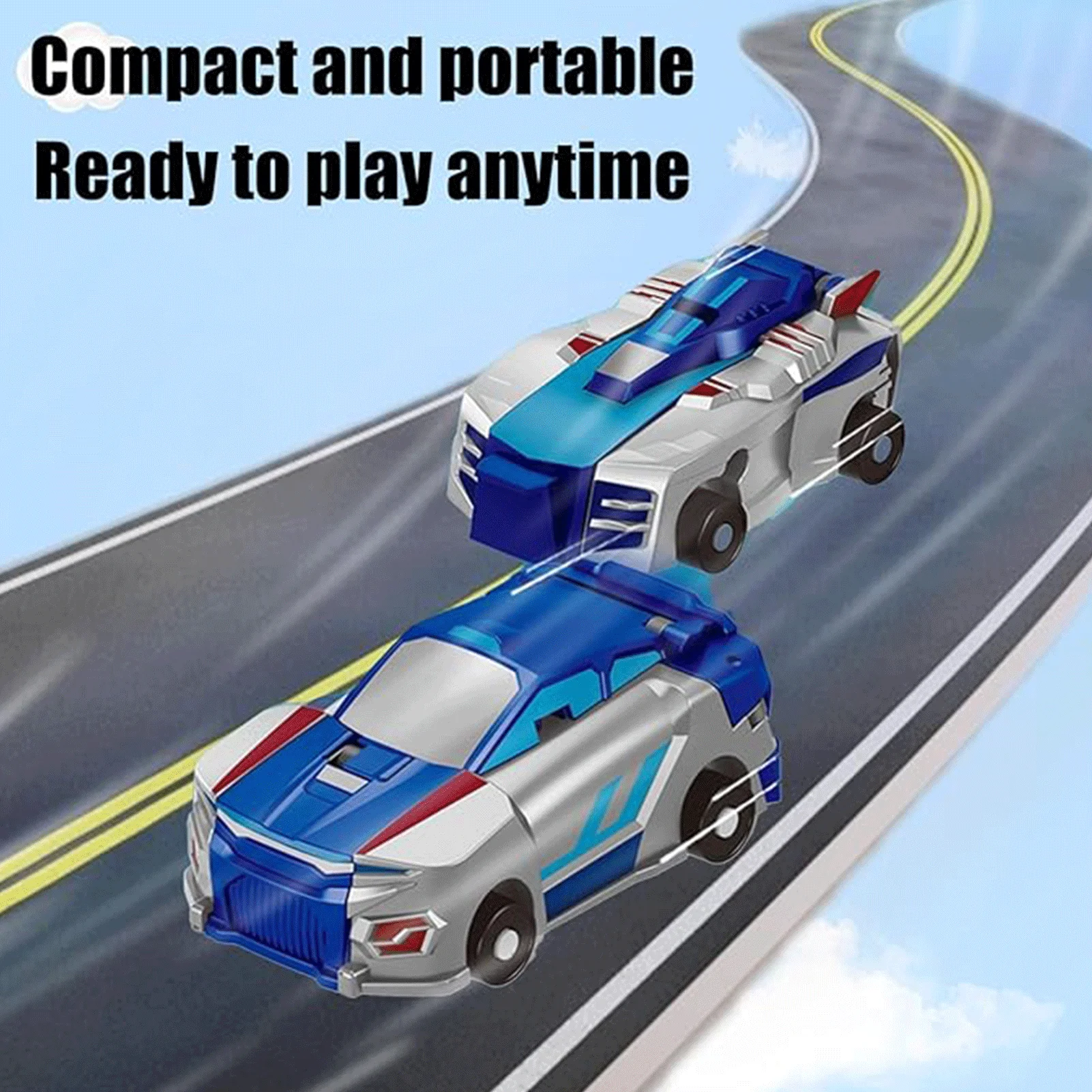 Voiture de Transformation de Collision magnétique 2 en 1 pour enfants, jouet de Transformation magique, Super combinaison, jouet pour garçons et filles, cadeaux d'anniversaire