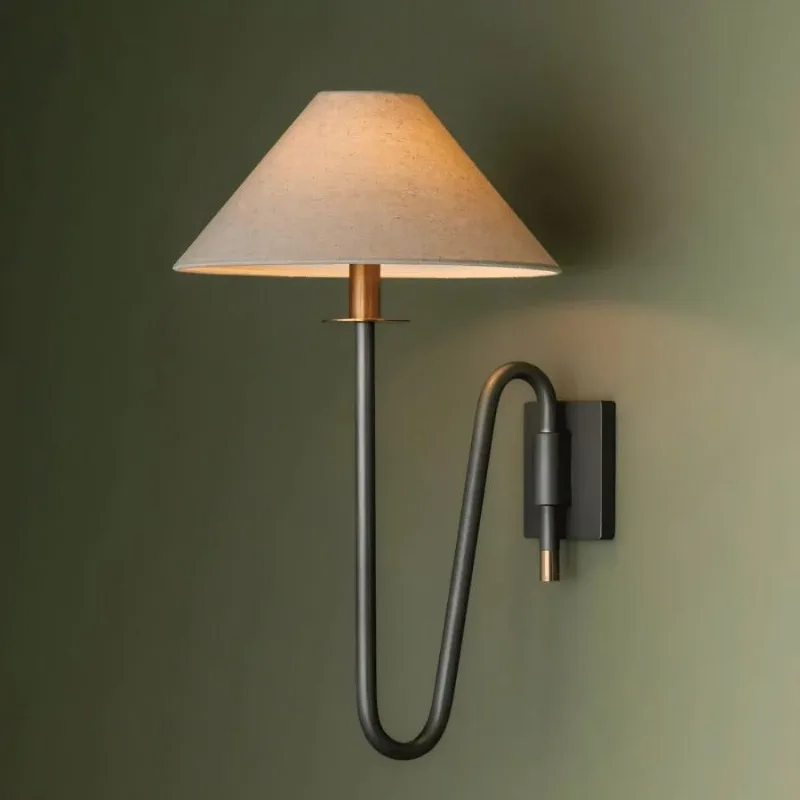 Light Emitting Diode Wall Lamp with Remote Control for Modern Home and Office Interior Hotel Decor