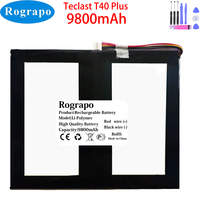 New 3.8V 9800mAh Li-Polymer Battery For TECLAST T40 Plus T40plus T40+ Tablet PC + Tools