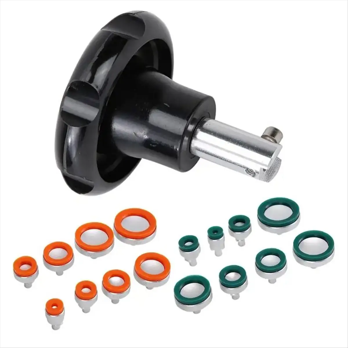 【Tools & Parts】 Screw Type Suction Watch Case Cover Opener Remover with 8 Glue Head Kit Watch Repair Tool Accessories for Watchm