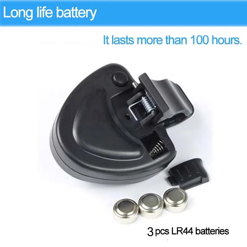 Angelrute Biss Alarm LED Anzeige Fisch Biss Ton Alarm Glocke Clip Auf Angelrute Werkzeug Tackle Empfindliche Angeln Alarm – Detail 5
