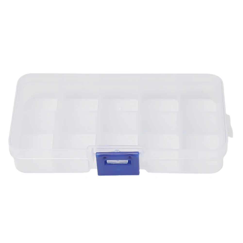 10 15 24 Organizer Storage Box Case Display Earring Holder Jewelry Plastic Screws Tray 1pc Charms Compartments