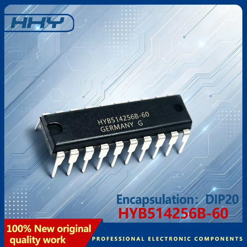 10PCS HYB514256B HYB514256B-60 through-hole package DIP-20 memory chip