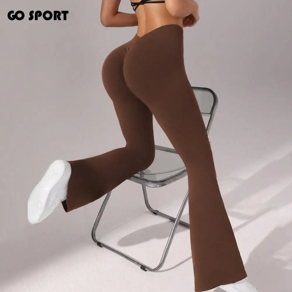 

Спортивные брюки для йоги с v-образной талией, эластичные спортивные леггинсы для фитнеса с высокой талией, дышащие бесшовные леггинсы для йоги с подъемом бедер, спортивные леггинсы