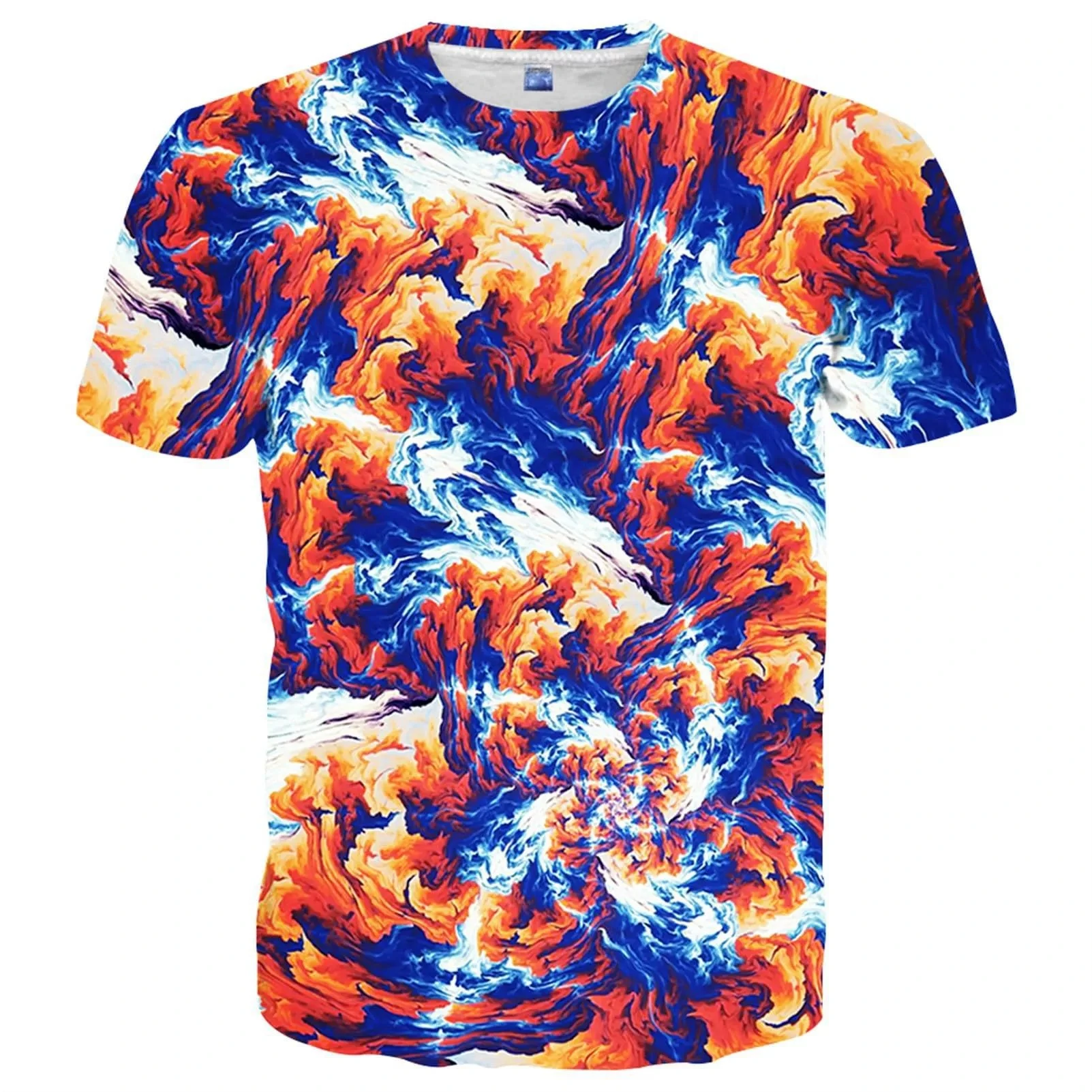 Roupas Casuais Impressas em 3D, Nova Moda, Camisetas para Homens e Mulheres, Tamanhos Grandes S-7XL, Moda de Rua de Verão, Camisas Vintage Harajuku Ov