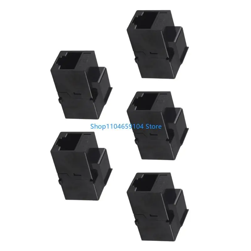 5PCS Ethernet Cable Extender RJ45 coupler extender coNCONTER Ethernet coupler