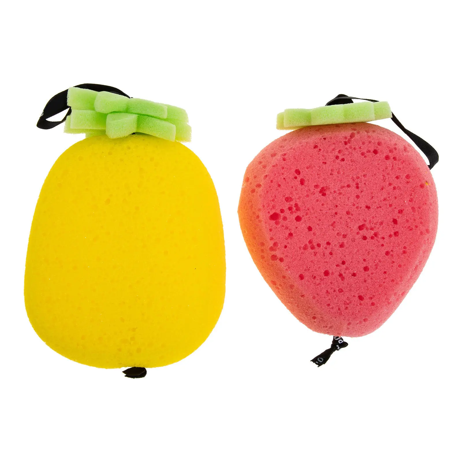 5Pcs Infant Fruit Bath Scrubbers Lightweight Compact Baby Body Scrubber for Sensitive Skin Effective Gentle Exfoliation