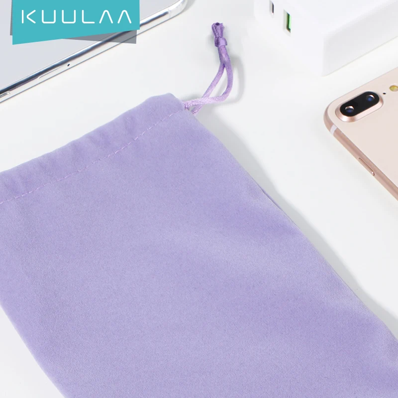 KUULAA Power Bank Case Phone Pouch for iPhone Samsung Xiaomi Huawei Waterproof Powerbank Storage Bag Mobile Phone Accessories