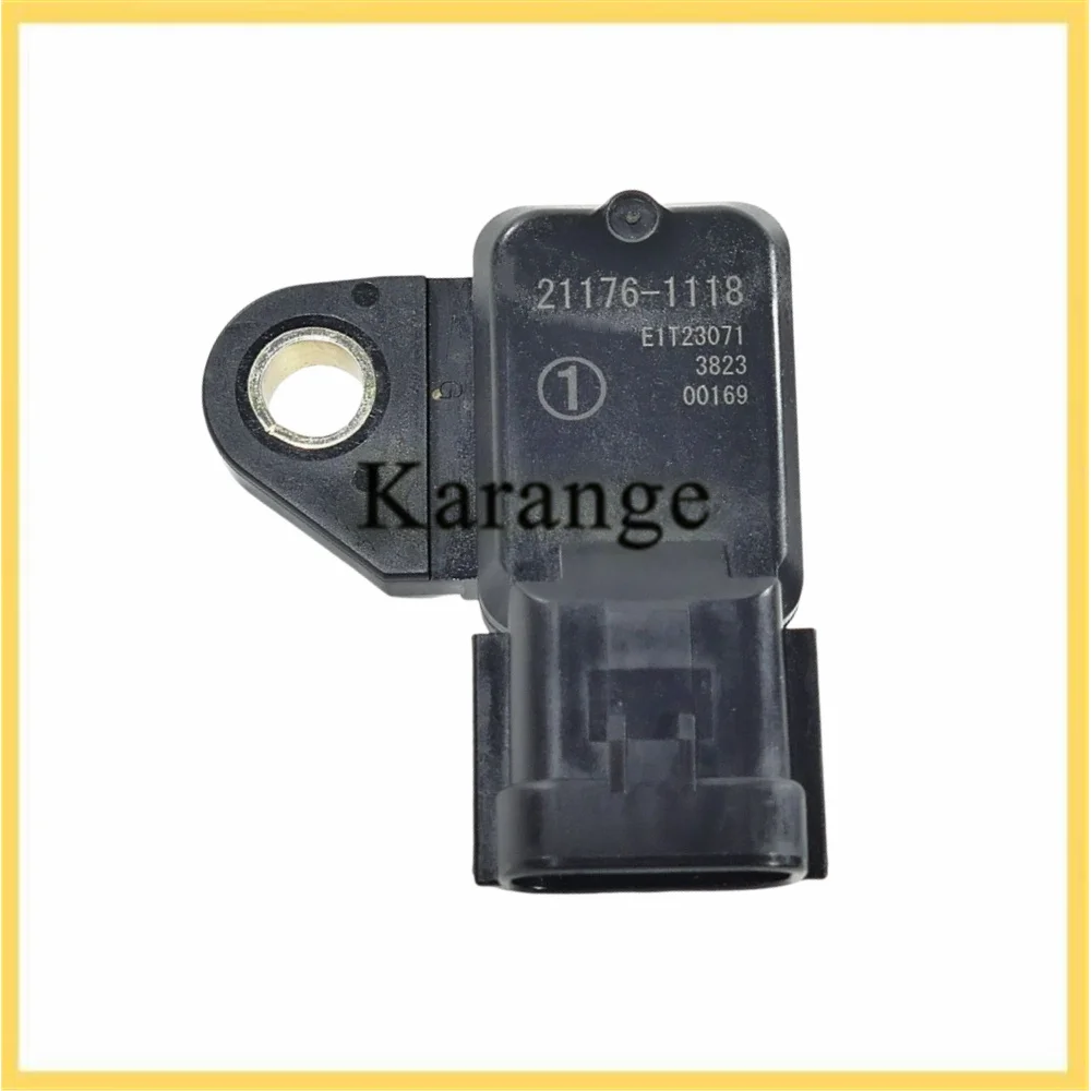 New 21176-1118 21176 1118 211761118 MAP Air Intake Pressure Sensor E1T23071 Compatible with Yamaha