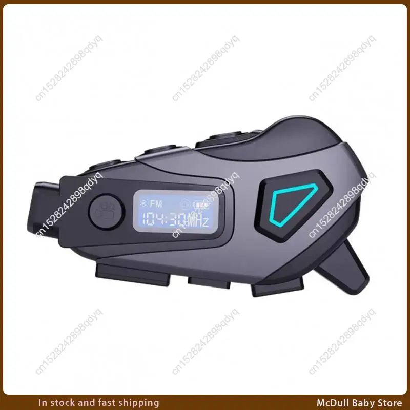 ABJA-K10 DVR Video pantalla LCD casco intercomunicador auriculares Bluetooth 5,4 FM interfono Ipx8 impermeable Moto motocicleta