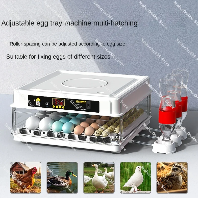 Egg IncubatorWater Bed ChickenRutin Chicken Incubator SmallMachine Household Automatic IntelligentIncubator Incubator