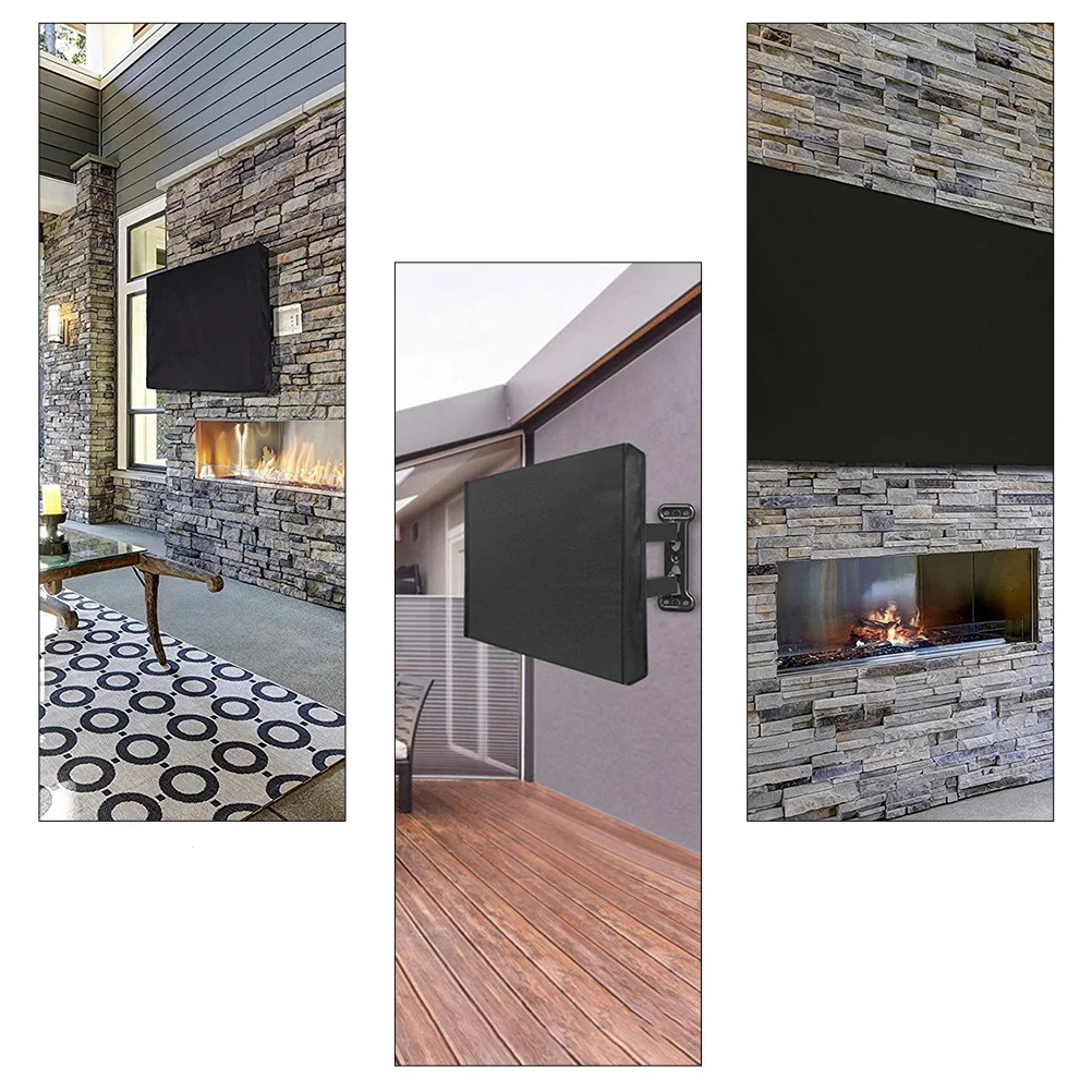 

Water Proof Cover Television Protector Oxford Cloth Weatherproof Dustproof Seamless Outdoor Screen Protector Waterproof