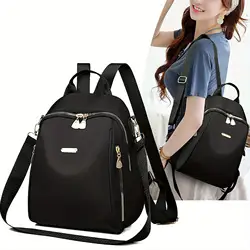 Large/Small Fashionable Backpack Women Anti-Theft Cloth Backpack