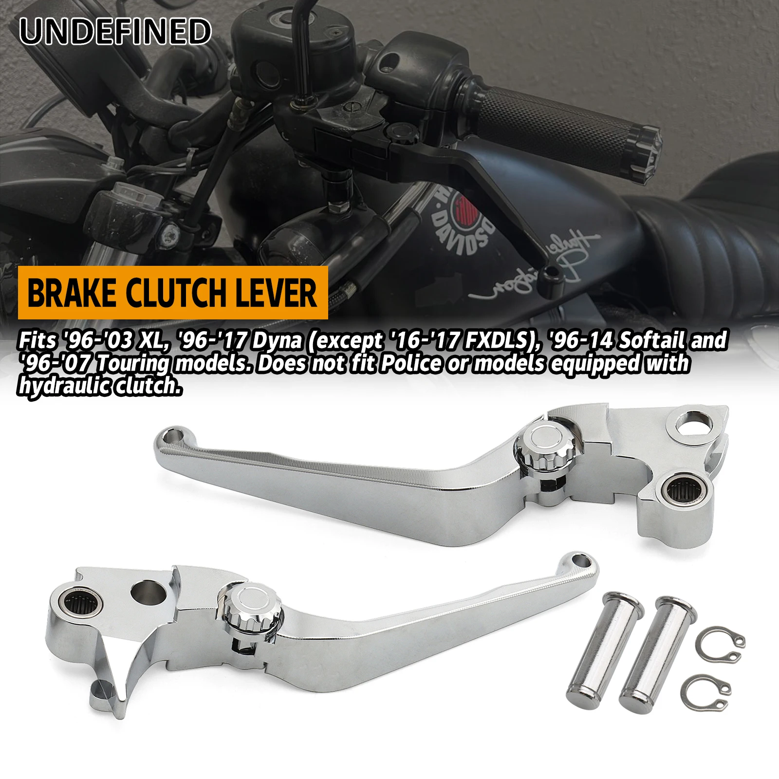 

Motorcycle Hand Control Brake Clutch Lever For Harley Dyna FXDB Softail Fat Boy Sportster 883 1200 Touring Road King Accessories