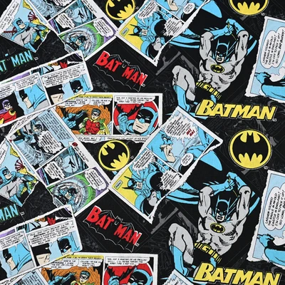 Bandai Batman Anime 100 Cotton Fabric DIY Patchwork Textile Tissu Home Clothing Sew Dress Material