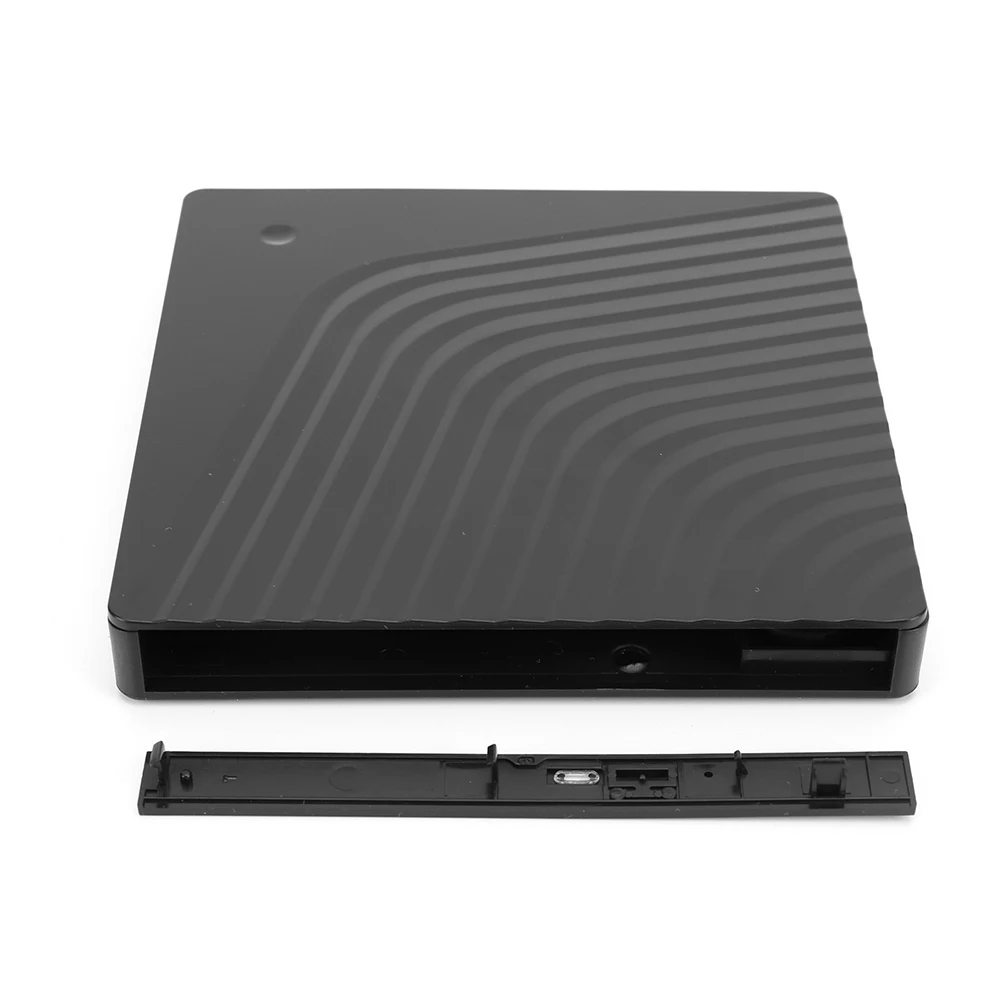

9.5/12.7mm DVD Drive Enclosure USB3.0 Type C External DVD Drive Box Optical Drive External Enclosure for Laptop Notebook Burner