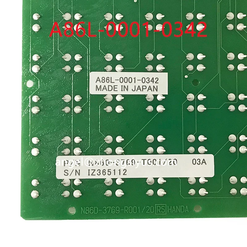 Nouveau circuit imprimé original de clavier de Fanuc A86L-0001-0342 N860-3769-R001/20 N86D-3769-R001/20