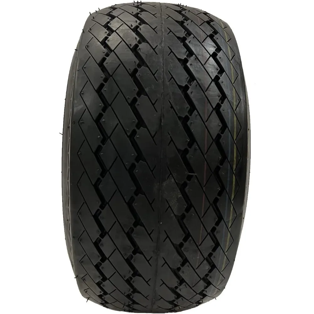 4 عبوات من إطارات عجلات عربة الجولف البيضاء مقاس 8 بوصات 18X8.50-8 18/8.5-8 تناسب سيارة النادي، Cushman، EZ-GO، Yamaha