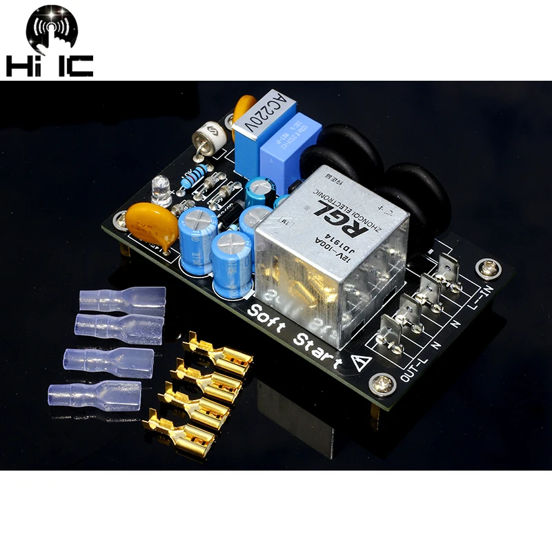 2000W Amplifier Power Supply Soft Starting Board High Power High-current 100A Relay