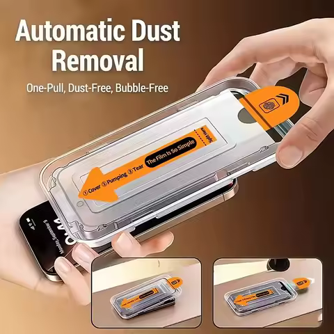 HD Tempered Glass For Xiaomi Poco M6 M5S M4 M3 M2 F7 F6 F5 F4 GT F3 F2 Pro Easy Install Dust-proof Screen Protector