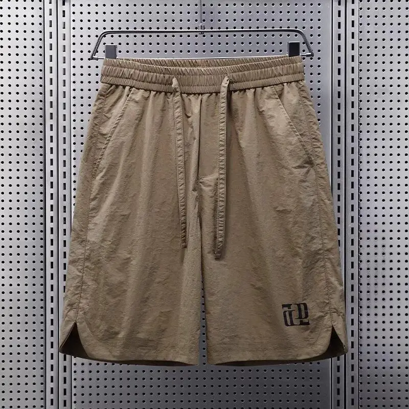 

Ice Silk Four-Part Shorts Men's Summer Thin Loose Breathable Workwear Quick-Drying Sports Casual Five-Part Pants