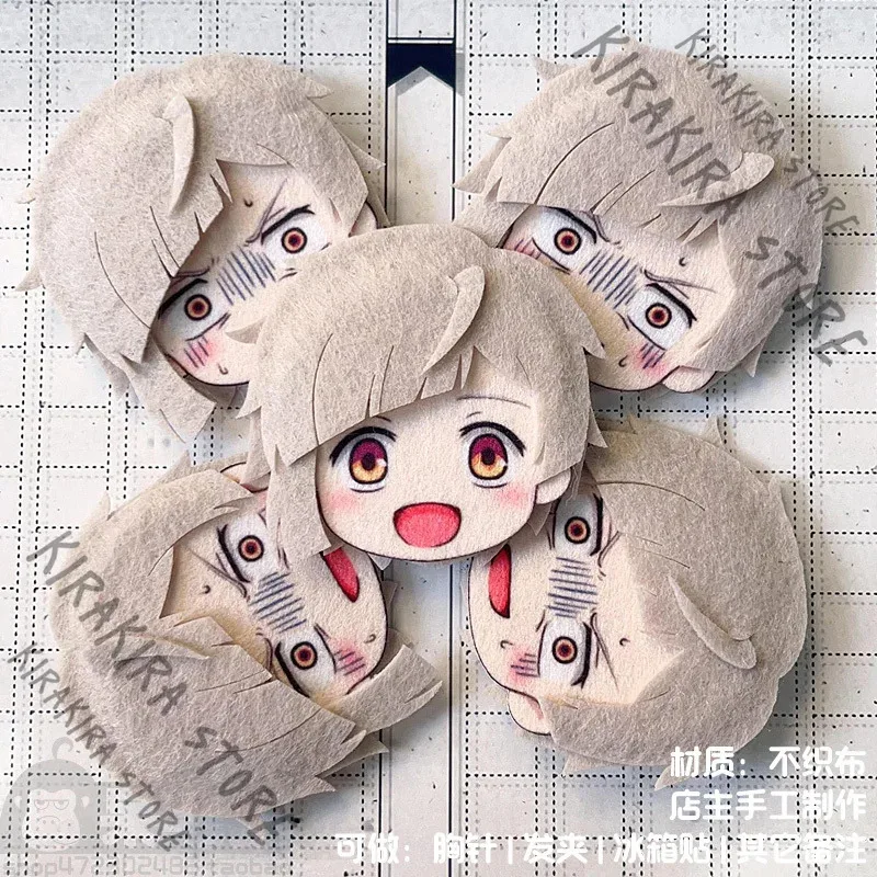 Bungo Stray Dogs Ryunosuke Akutagawa Izumi Kyouka Kunikida Doppo Edogawa Rampo Косплей Аниме Нетканые материалы Брелок Подвески