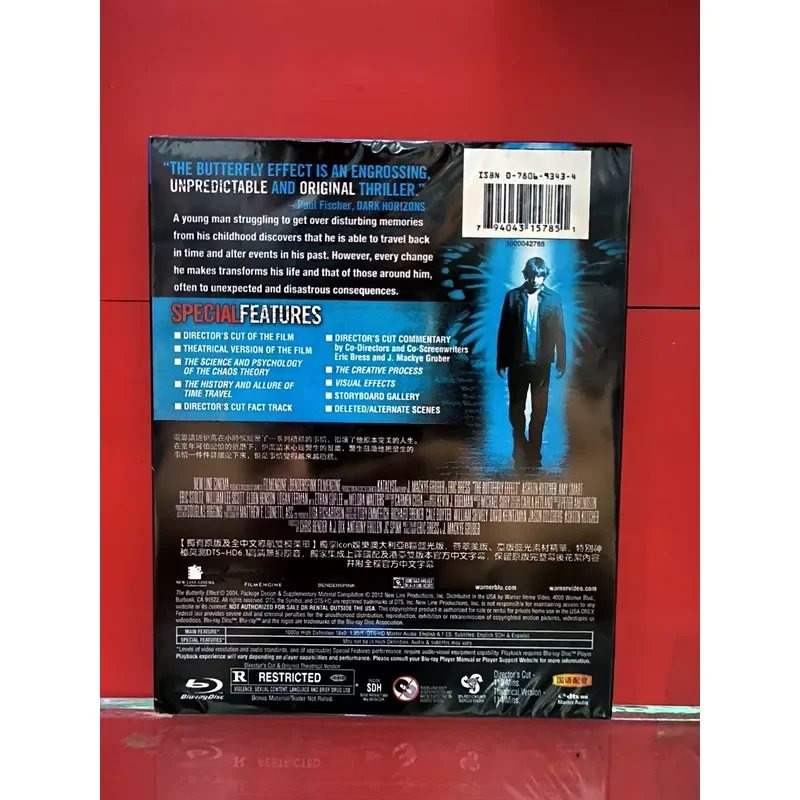 Butterfly Effect BD Blu-ray Disc High Definition Movie Collection