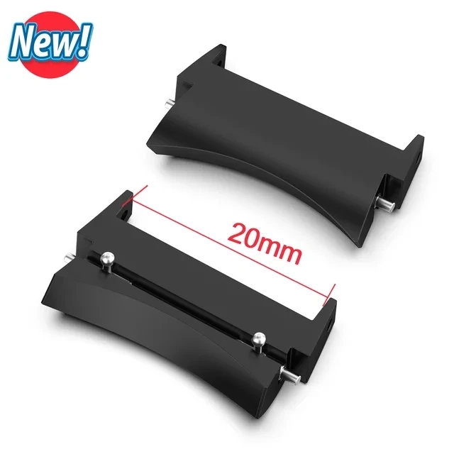 موصل ساعة ذكية معدني من الفولاذ المقاوم للصدأ ، محول حزام الساعة لهاتف سامسونج جالاكسي 5 برو 4 الكلاسيكي ، عالمي ، 20.