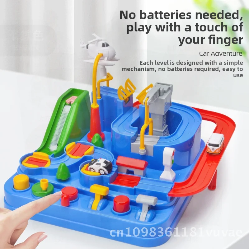 Ensemble de jouets de Train d'aventure de voiture de piste pour enfants garçons-Pallage supermarché stand petit Train pour nourrissons de 0 à 3 ans