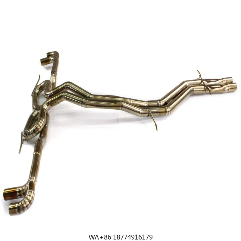 

Автомобильные детали, выхлопная труба Catback для Urus 4.0 V8 2018, до высокотемпературных материалов SS 304, устойчивых к высоким температурам