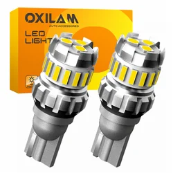 OXILAM 2Pcs W16W T15 LED Revers Lights Super Bright 921 912 T16 T15 LED Canbus Bulb 12V Error Free Backup Reversing Lights 6500k